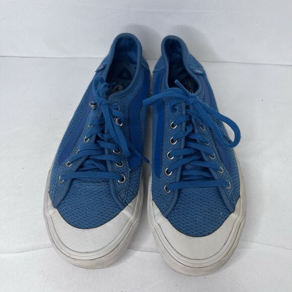 Vans Positive Vibes Warriors Blue Mesh Ultracush Skate Shoes Womens Size 7.5 - Picture 2 of 16